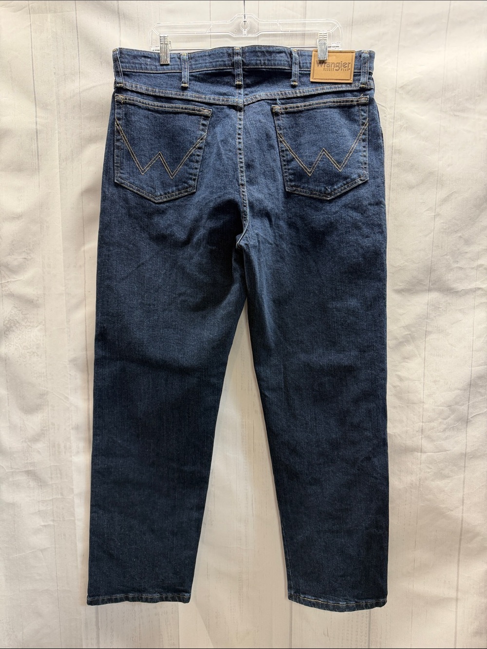 Wrangler NWT Men’s Blue Regular Fit Comfort Flex Waistband Jeans 38 X 30